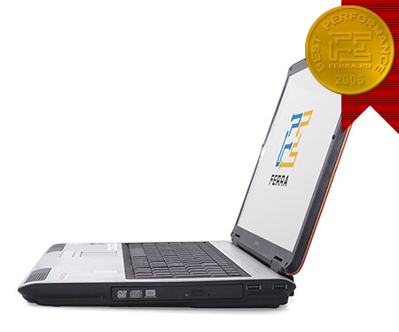 Toshiba Satellite P100 в профиль