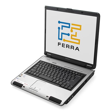 Toshiba Satellite L100: вид спереди