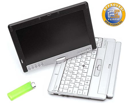Fujitsu Siemens Lifebook P1510: ���������������� �������-�����������