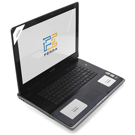 Sony VAIO AR11SR: вид спереди