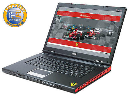 Acer Ferrari 4000: вид спереди