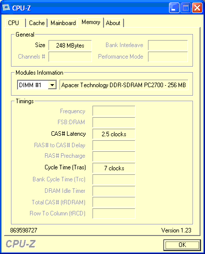 MaxSelect TravelBook M620 - CPUZ