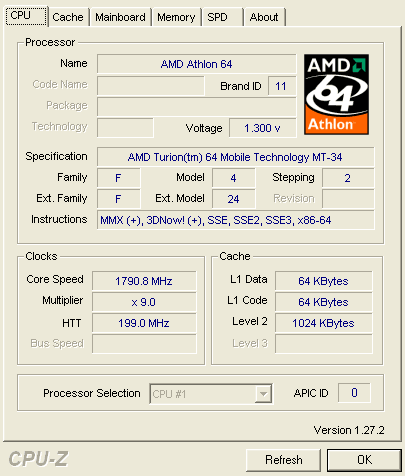 CPUZ - CPU