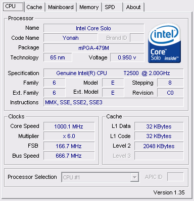 cpuz cpu solo