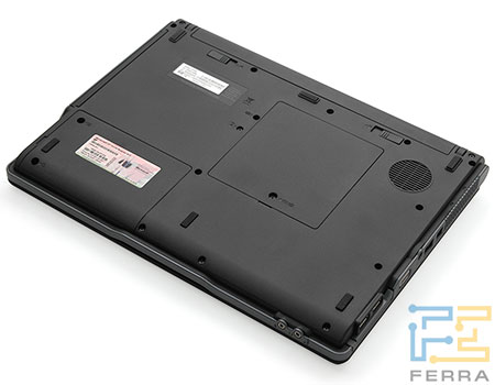 HP 500: нижняя сторона корпуса