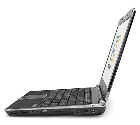ASUS U1F: вид в профиль
