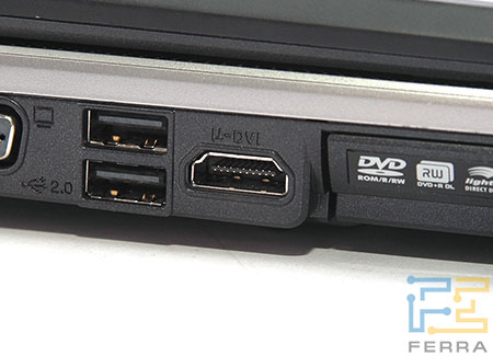 ASUS Lamborghini VX2: ������ �DVI