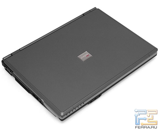 MaxSelect TravelBook A4Wide: крышка ноутбука