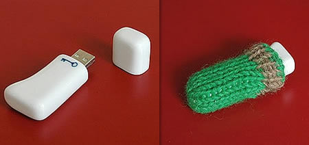 Porcelain USB drive