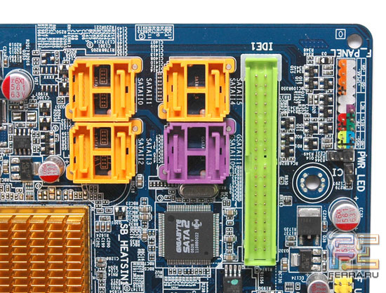 ���������� Gigabyte SATA II, ����� SATA, IDE, �������� �������� ������