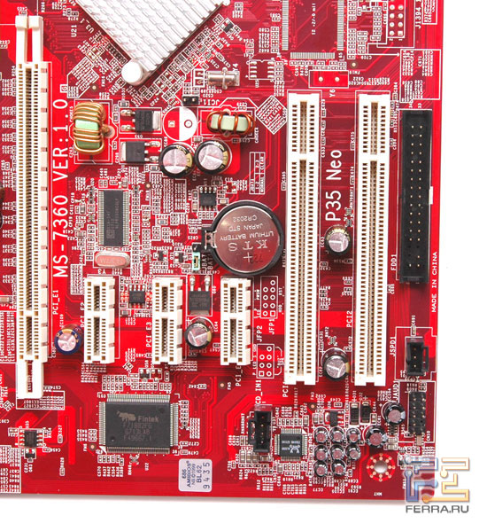 ����� � ������ FDD �� MSI P35 Neo