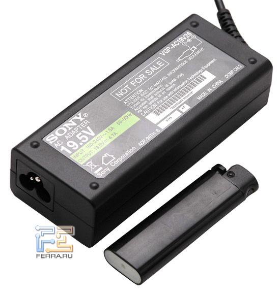 Sony VGN-CR11Z/R: блок питания