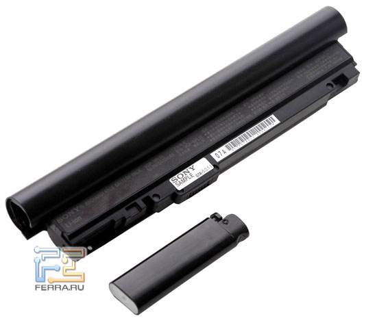 Sony VGN-TZ1RXN: аккумулятор
