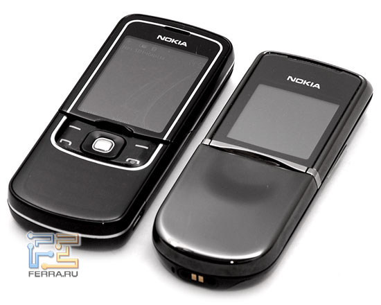 ��������� Nokia 8600 Luna (�����) � 8800 Sirocco Edition (������) 1