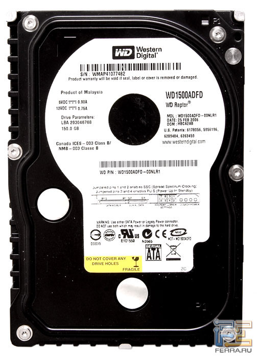Western Digital Raptor WD1500ADFD 2