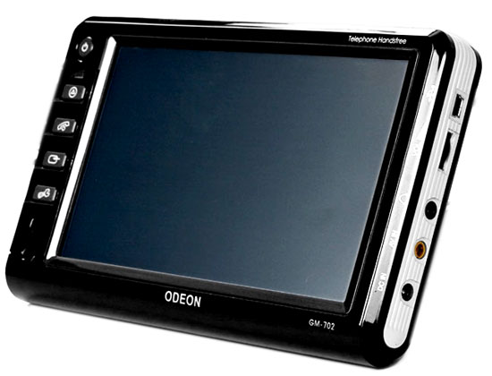 GPS-навигатор Odeon GM702: внешний вид аппарата