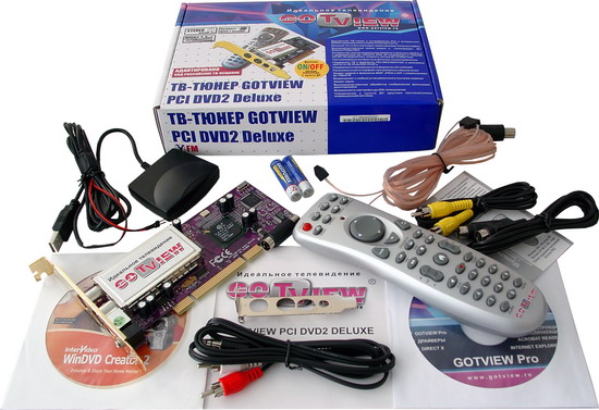 �������� �������� �� ������ GotView PCI DVD 2 Deluxe