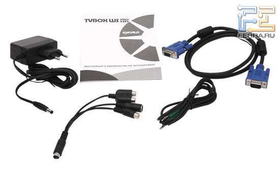 Комплектация KWorld TV BOX WS-PRO HD 1