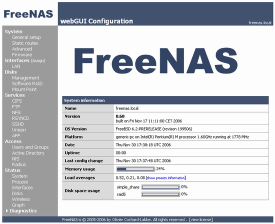 FreeNAS