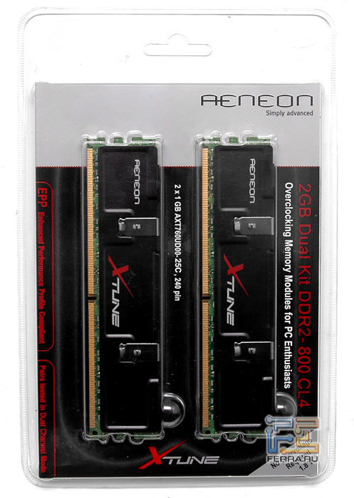 2 x 1Gb Dual Kit DDR2-800 CL4 1