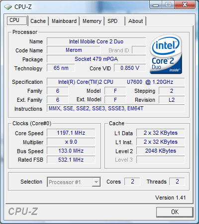 Toshiba Portege R400: ���������