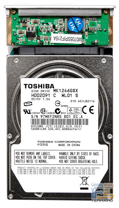 Toshiba MK1246GSX 1
