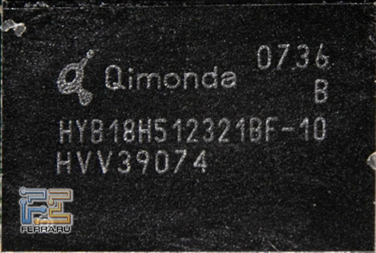������ Qimonda HYB18H512321BF-10