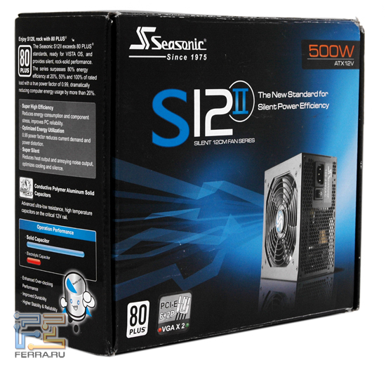 ���� ������� Seasonic S12 II, �������� 1