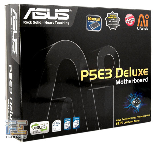 �������� ASUS P5E3 Deluxe 1