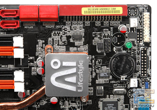 ASUS P5E3 Deluxe: ������� SATA, IDE, FrontPanel