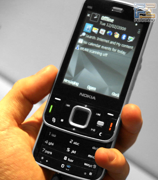 Nokia N96 �� ���������� Mobile World Congress 2008 1