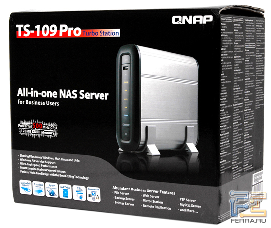 ������� QNAP TS-109 Pro Turbo Station 1