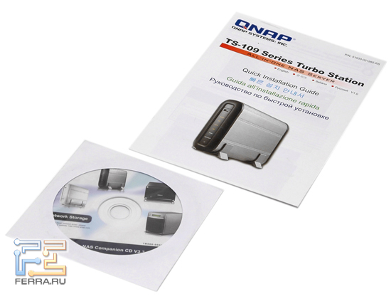 �������� �������� QNAP TS-109 Pro Turbo Station 2