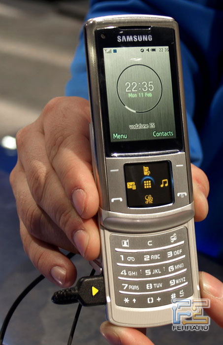 Samsung U900 Soul �� �������� Mobile World Congress 2008 5