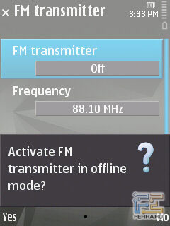 Nokia N78 и N96: S60 3rd Edition FP2 12