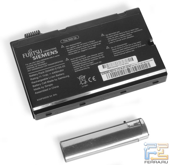 FSC AMILO Xi2550: аккумулятор