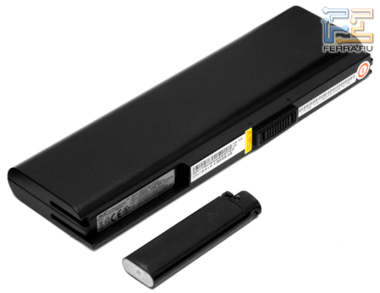 ASUS U2E. Аккумулятор на 9 ячеек