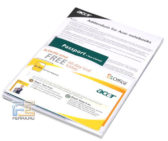 Acer Aspire 2920: ������������