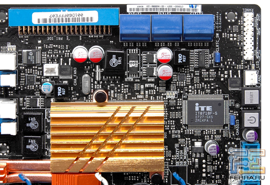 ������� IDE, SATA, FrontPanel, ������ Power � Reset, �������� �� ����� �����