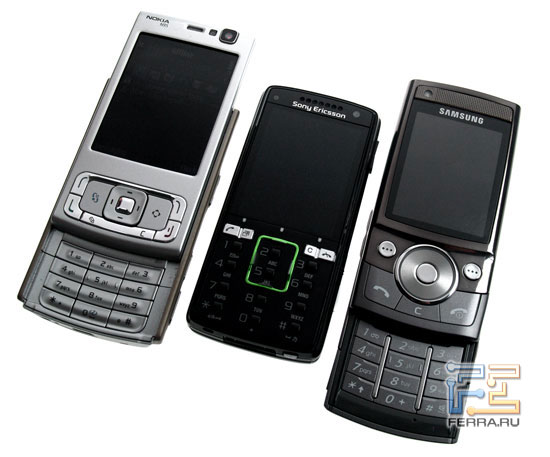 Nokia N95, Samsung G600, Sony Ericsson K850i - ������ �������� 5-�������������� ���������� 1