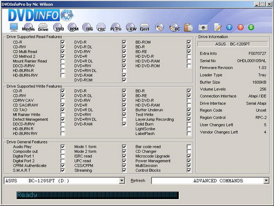 Nero InfoTool