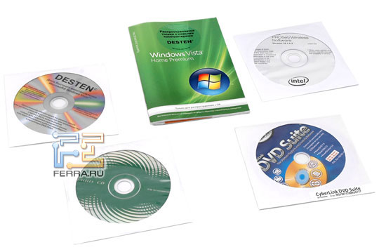 Desten CyberBook S843: ����������� ������������, �������-���� � ��