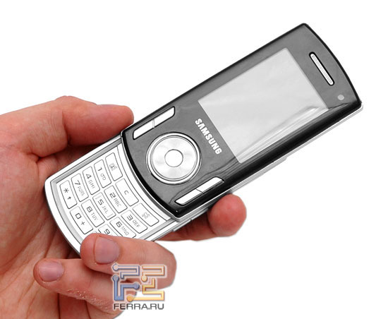 ����������� ���������� �������� ������: Samsung F400 B&O 5