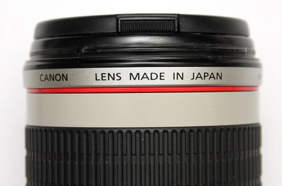 Красное кольцо – символ профессиональной L-серии объективов Canon