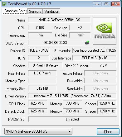 Acer Aspire 8920: ����������