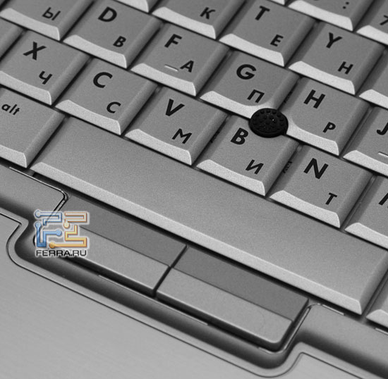 HP Compaq 2710p: TrackPoint
