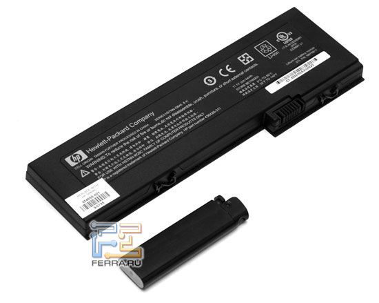 HP Compaq 2710p: аккумулятор