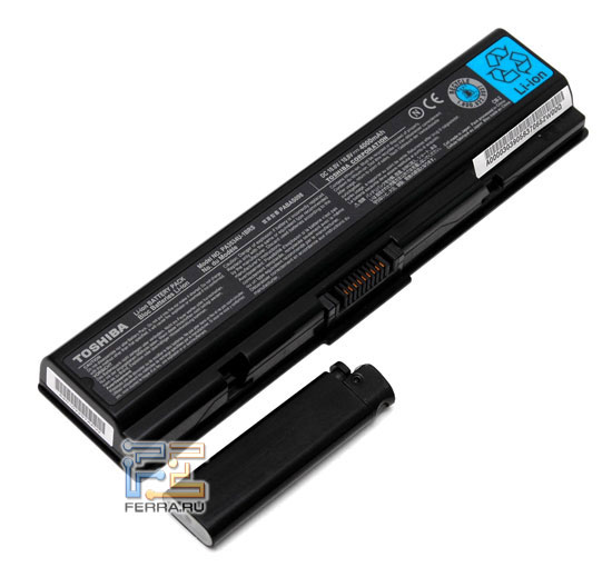 Toshiba Satellite A300: аккумулятор