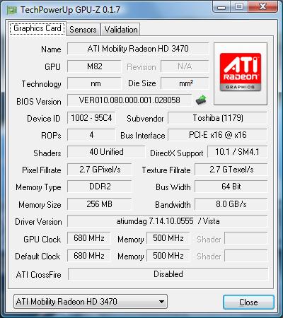 Toshiba Satellite A300: ����������