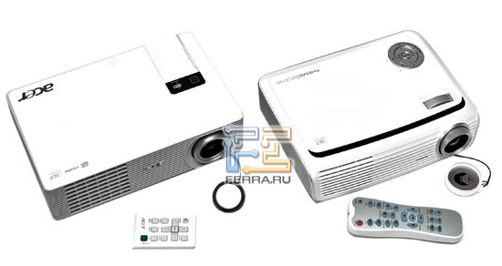 ����� Acer H5350, � ������ ������� Optoma HD65